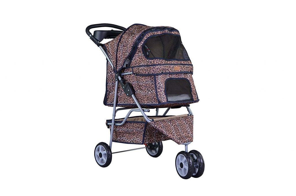 All Terrain Extra Wide 3 Wheels Pet Dog Cat Stroller